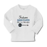 Baby Clothes Future Banjo Player like My Grandpa Boy & Girl Clothes Cotton - Cute Rascals