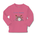 Baby Clothes Future Drummer Drum Set Future Profession Boy & Girl Clothes Cotton
