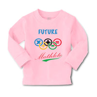 Baby Clothes Future Mathlete Math Geek Funny Boy & Girl Clothes Cotton - Cute Rascals