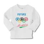 Baby Clothes Future Mathlete Math Geek Funny Boy & Girl Clothes Cotton - Cute Rascals