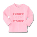 Baby Clothes Future Coder Coding Geek Boy & Girl Clothes Cotton