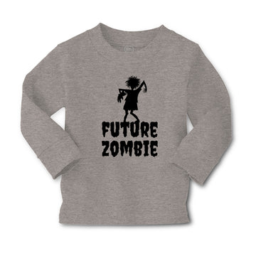 Baby Clothes Future Zombie Funny & Novelty Novelty Boy & Girl Clothes Cotton