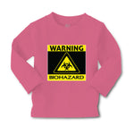 Baby Clothes Warning Biohazard Funny Nerd Geek Boy & Girl Clothes Cotton - Cute Rascals