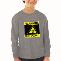 Baby Clothes Warning Biohazard Funny Nerd Geek Boy & Girl Clothes Cotton - Cute Rascals
