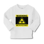 Baby Clothes Warning Biohazard Funny Nerd Geek Boy & Girl Clothes Cotton - Cute Rascals