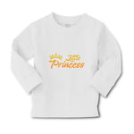 Baby Clothes Little Princess with Gold Crown Boy & Girl Clothes Cotton - Cute Rascals