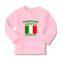 Baby Clothes Everyone Loves A Nice Italian Girl Italy Countries Cotton - Cute Rascals