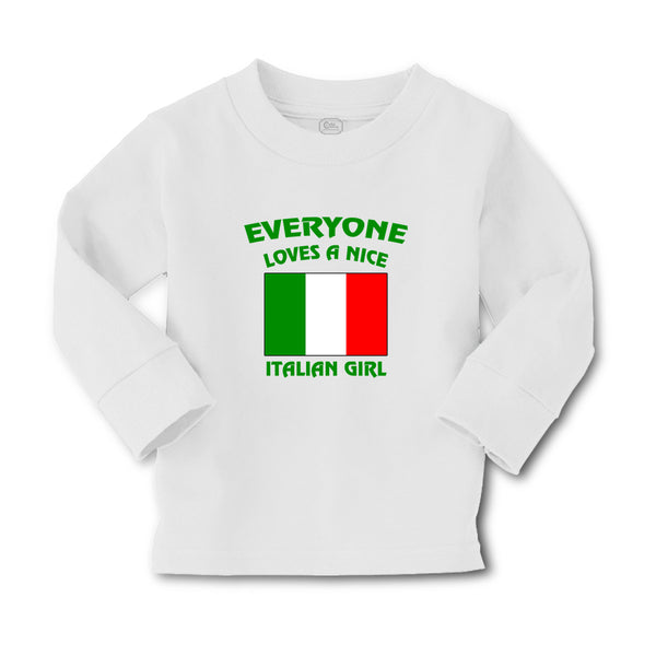 Baby Clothes Everyone Loves A Nice Italian Girl Italy Countries Cotton - Cute Rascals