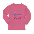 Baby Clothes Aunties Bestie Heart Aunt Boy & Girl Clothes Cotton