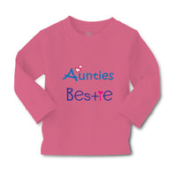 Baby Clothes Aunties Bestie Heart Aunt Boy & Girl Clothes Cotton - Cute Rascals