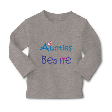 Baby Clothes Aunties Bestie Heart Aunt Boy & Girl Clothes Cotton