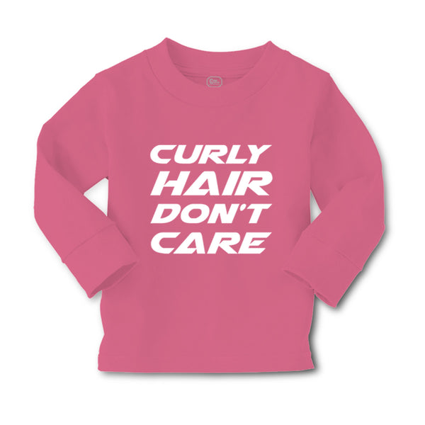 Baby Clothes Curly Hair Don'T Care Funny Humor Boy & Girl Clothes Cotton - Cute Rascals