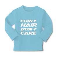 Baby Clothes Curly Hair Don'T Care Funny Humor Boy & Girl Clothes Cotton - Cute Rascals