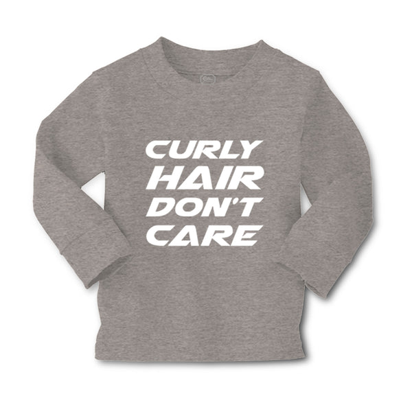 Baby Clothes Curly Hair Don'T Care Funny Humor Boy & Girl Clothes Cotton - Cute Rascals