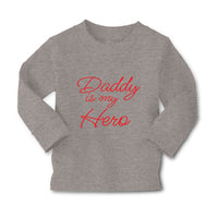 Baby Clothes Daddy Is My Hero Dad Father's Day Boy & Girl Clothes Cotton - Cute Rascals