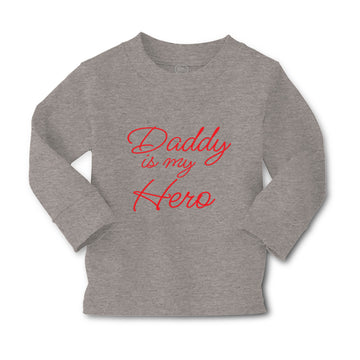 Baby Clothes Daddy Is My Hero Dad Father's Day Boy & Girl Clothes Cotton