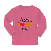 Baby Clothes Jesus Loves Me Christian Jesus God Boy & Girl Clothes Cotton - Cute Rascals