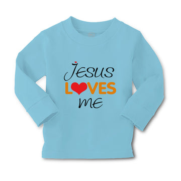 Baby Clothes Jesus Loves Me Christian Jesus God Boy & Girl Clothes Cotton