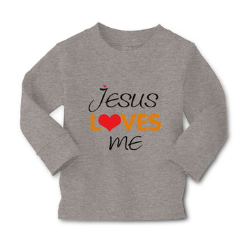 Baby Clothes Jesus Loves Me Christian Jesus God Boy & Girl Clothes Cotton