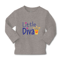 Baby Clothes Little Diva Crown Girly Others Boy & Girl Clothes Cotton - Cute Rascals