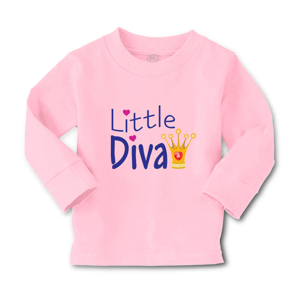 Baby Clothes Little Diva Crown Girly Others Boy & Girl Clothes Cotton - Cute Rascals