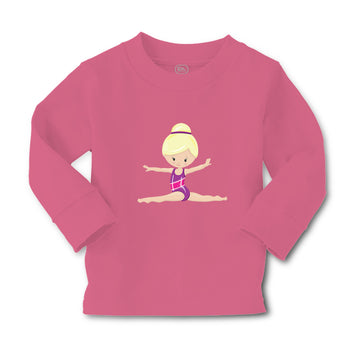Baby Clothes Gymnastic Purple Suit Blonde Sports Gymnastics Boy & Girl Clothes