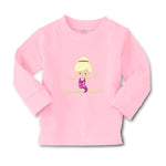 Baby Clothes Gymnastic Purple Suit Blonde Sports Gymnastics Boy & Girl Clothes - Cute Rascals