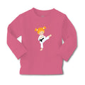 Baby Clothes Karate Girl Pose 3 Red Sports Karate & Mma Boy & Girl Clothes