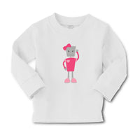 Baby Clothes Mrs. Robot 4 Forth Birthday Characters Robots Boy & Girl Clothes - Cute Rascals