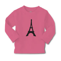 Baby Clothes Eiffel Tower Black Girly Others Boy & Girl Clothes Cotton - Cute Rascals