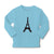 Baby Clothes Eiffel Tower Black Girly Others Boy & Girl Clothes Cotton - Cute Rascals