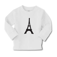 Baby Clothes Eiffel Tower Black Girly Others Boy & Girl Clothes Cotton - Cute Rascals