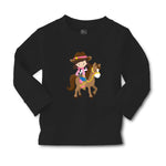 Baby Clothes Cowgirl Brown Horse Brown Girly Others Boy & Girl Clothes Cotton - Cute Rascals