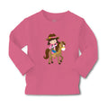 Baby Clothes Cowgirl Brown Horse Brown Girly Others Boy & Girl Clothes Cotton