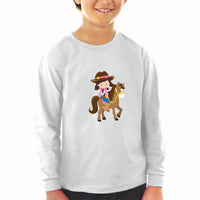 Baby Clothes Cowgirl Brown Horse Brown Girly Others Boy & Girl Clothes Cotton - Cute Rascals