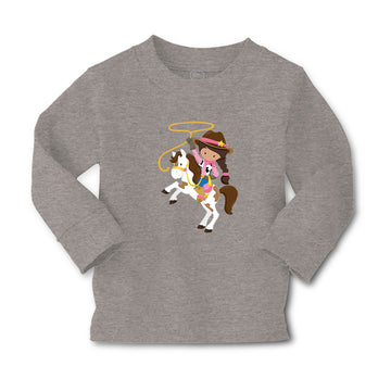 Baby Clothes Cowgirl White Horse S Girly Others Boy & Girl Clothes Cotton