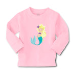 Baby Clothes Mermaid Blonde Hair Swims Girly Others Boy & Girl Clothes Cotton - Cute Rascals