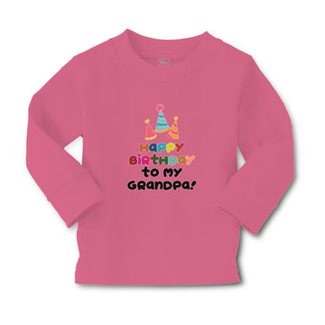 Baby Clothes Happy Birthday to My Grandpa! Boy & Girl Clothes Cotton