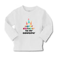 Baby Clothes Happy Birthday to My Grandpa! Boy & Girl Clothes Cotton