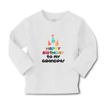 Baby Clothes Happy Birthday to My Grandpa! Boy & Girl Clothes Cotton
