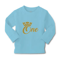 Baby Clothes 1 Number Name with Golden Crown Boy & Girl Clothes Cotton - Cute Rascals