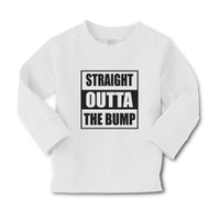 Baby Clothes Straight Outta The Bump Boy & Girl Clothes Cotton - Cute Rascals