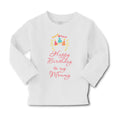 Baby Clothes Happy Birthday to My Mommy Mom Mother Boy & Girl Clothes Cotton