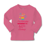 Baby Clothes I'M Celebrating Mommy's 40Th Birthday Mom Mother Boy & Girl Clothes - Cute Rascals