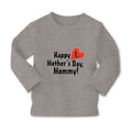 Baby Clothes Happy First Mother's Day Mommy First Boy & Girl Clothes Cotton