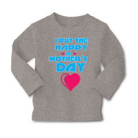 Baby Clothes I Put The Happy in Mother's Day Boy & Girl Clothes Cotton - Cute Rascals