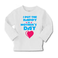 Baby Clothes I Put The Happy in Mother's Day Boy & Girl Clothes Cotton