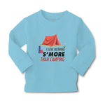 Baby Clothes I Love Nothing S'More than Camping Under Red Tent and Luggage - Cute Rascals