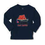 Baby Clothes I Love Nothing S'More than Camping Under Red Tent and Luggage - Cute Rascals