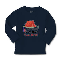 Baby Clothes I Love Nothing S'More than Camping Under Red Tent and Luggage - Cute Rascals